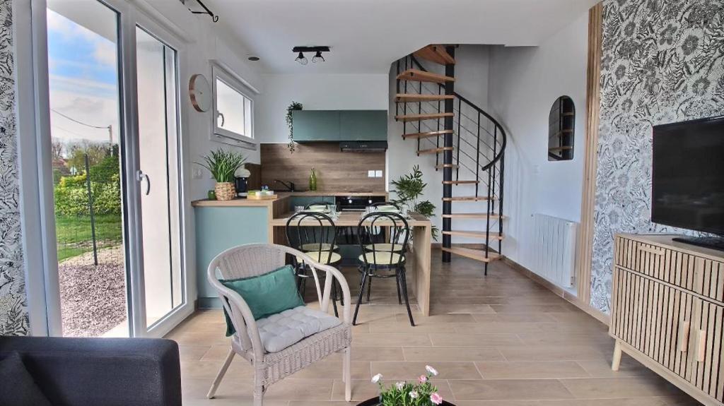 Joli Appartement En Duplex Neuf A Saint-Josse Eksteriør billede